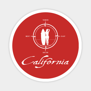 California - Surfing Magnet